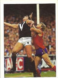 1990 Select AFL Stickers #4 Tony Lockett / Danny Hughes Front